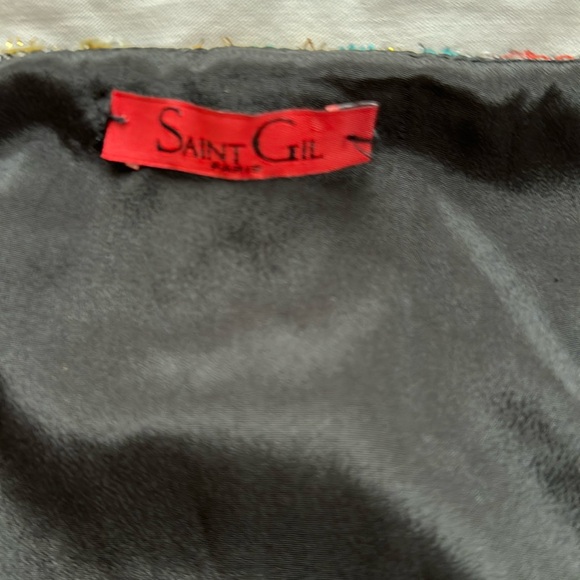 EUC colorful Saint Gil Paris dress size medium - Picture 5 of 11